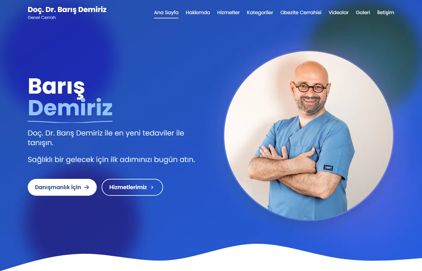 Doç. Dr. Barış Demiriz ekran görüntüsü
