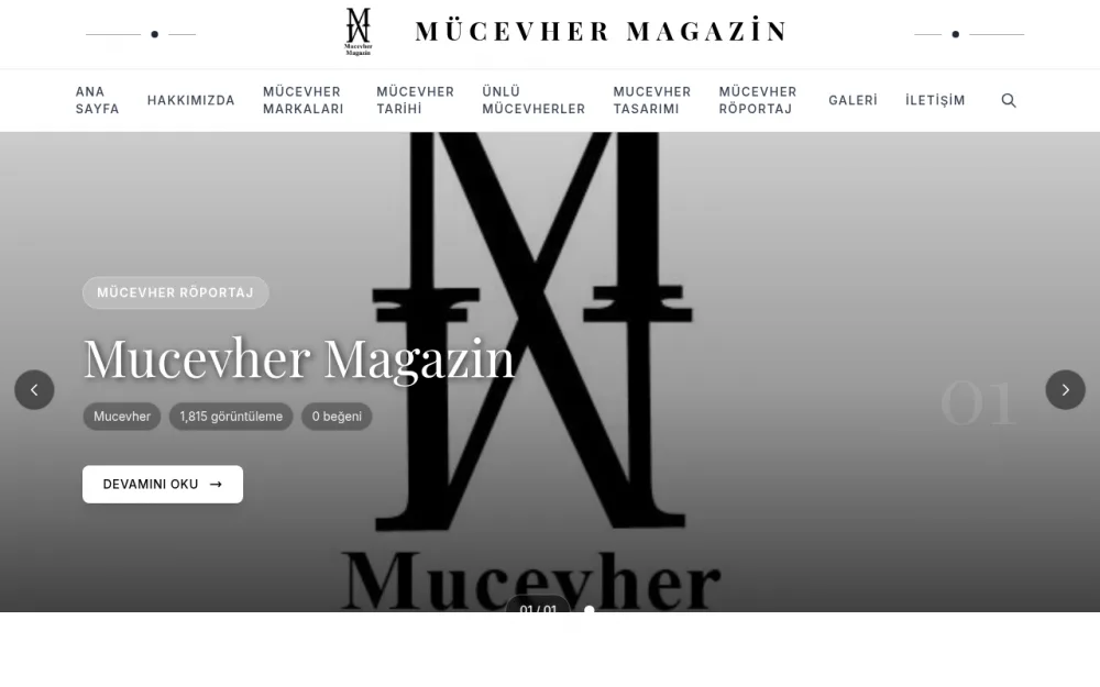 Mücevher Magazin ekran görüntüsü