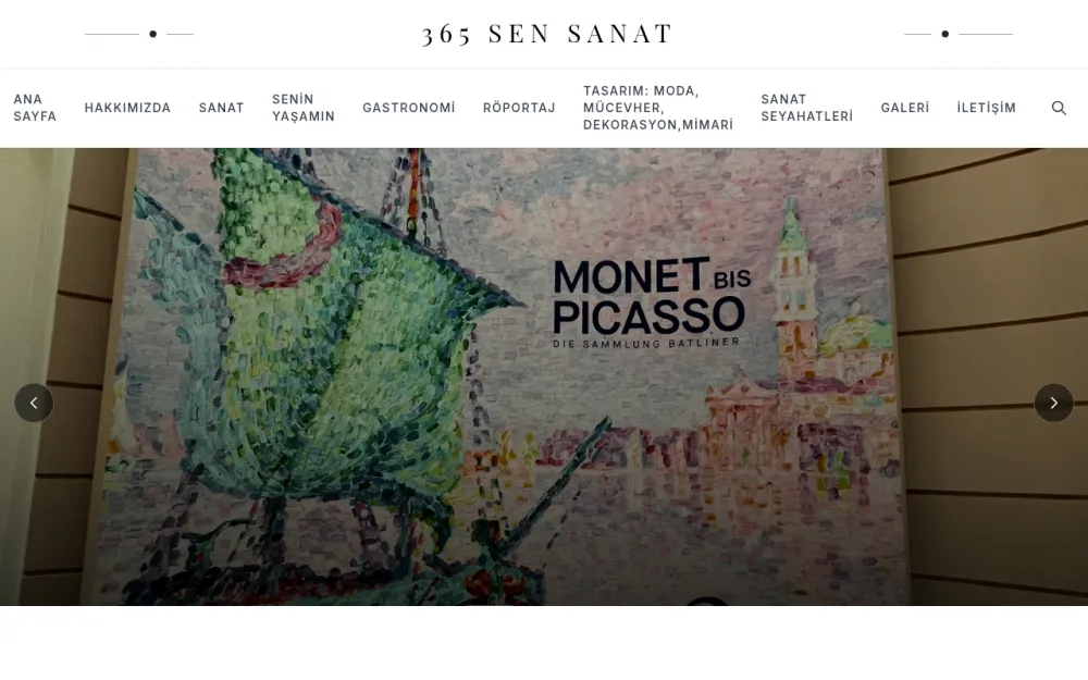 365 Sen Sanat ekran görüntüsü