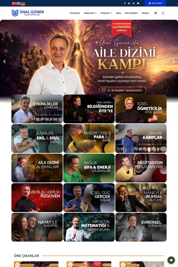 Kişisel web sitesi V2 ekran görüntüsü